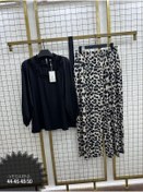 Resim ARAS Pantalon Bluz Takım-Sarı - 44 