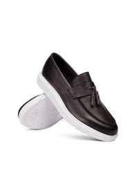 Resim Deery Hakiki Deri Gri Comfort Erkek Loafer Ayakkabı Gri (539893365) Gri 