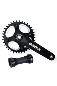 Resim Genel Markalar Sunrun Wing-G511-045 32T 170mm Tekli Aynakol + Orta Göbek 