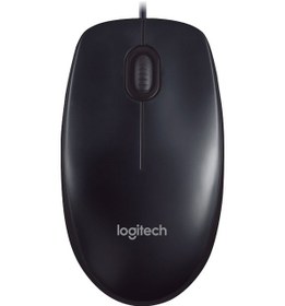 Resim Logitech M90 Usb Optik Kablolu Mouse - Siyah M90 