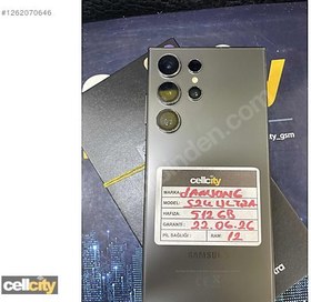 Resim Samsung S24 Ultra İkinci El TR | 512 GB | Siyah 
