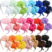 Resim 10'lu Paket Moda Çift Katmanlı El Yapımı Kelebek Kurdele Saç Bantları Kızlar İçin, Plastik ve Polyester, Tüm Mevsimler İçin Çok Yönlü Saç Aksesuarları, Gençler İçin Sevgililer Günü Hediyesi 