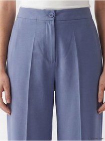 Resim LC Waikiki LCW Vision Regular Fit Keten Karışımlı Kadın Pantolon 