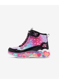 Resim Skechers Eternal Heart Lıghts Büyük Kız Çocuk Siyah Işıklı Bot 303262l Bkmt Siyah 
