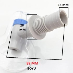 Resim Parmis Cvs Uyumlu Su Sebili Musluğu Soğuk Mavi Dıştan Dişli Ölçülere Dikkat Ediniz 