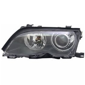 Resim Bmw 3 E46 Ön Far Elektrikli Motorlu Xenon Siyah Sol 2001-2004 63127165775 