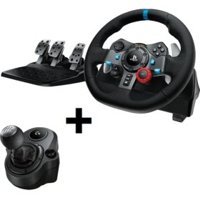 Resim Logitech G29 Direksiyon + G29 Shifter /Direksiyon Standı 
