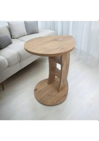 Resim Yağmur Yan Sehpa-atlantik Çam Antlantik Çam 