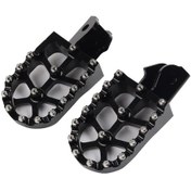 Resim Synodicmonth Sur Ron Surron Light Bee Xs Off-road Motosikleti İçin Motosiklet Ayak Dayama Pedalı Ayak Mandalı Siyah 