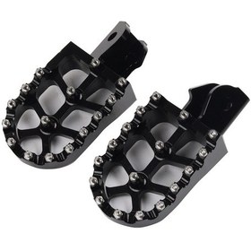 Resim Synodicmonth Sur Ron Surron Light Bee Xs Off-road Motosikleti İçin Motosiklet Ayak Dayama Pedalı Ayak Mandalı Siyah 