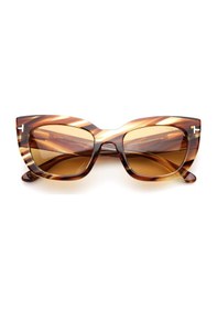 Resim Tom Ford Tf1190 53e 53 Kadın Güneş Gözlüğü Kahverengi 