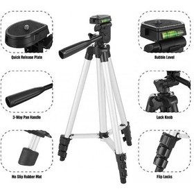 Resim 150 Cm Tripod Cep Telefonu Kamera Tripodu Tripot Çanta 