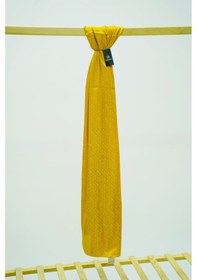 Resim Mirsoy Scarf Halka Desen Parlak Jakar Şal - Hardal Hardal 