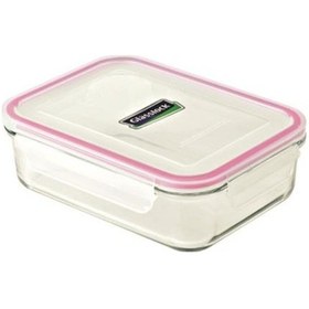 Resim Glasslock Dikdörtgen Cam Saklama Kabı 1000 Ml Çok Renkli 