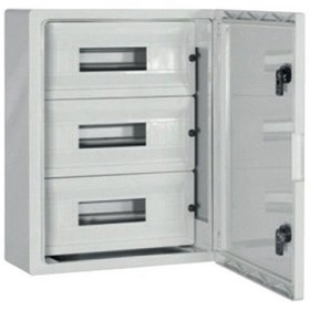 Resim Çetinkaya ÇETİNKAYA 30X40X16,5 ABS PANO 2×12 OPAK KAPAKLI 