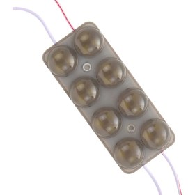 Resim Ayt Powermaster 12 Volt 3.6 Watt Soğuk Beyaz 2835 Mercekli 8 Ledli Modül LED 