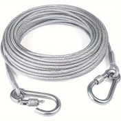Resim Orta Büyük Boy Köpekler İçin Yansıtıcı ve Pas Dirençli Fonksiyonlu Paslanmaz Çelik Köpek Zinciri, Uzunlukları 3.0 metre / 4.6 metre / 9.0 metre / 15.0 metre Mevcut 