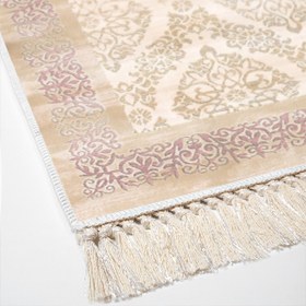 Resim Alanur Home Eko Trend Djt Yıkanabilir Kaymaz Taban 3 Lü Yatak Odası Takımı 1376 Klasik Pudra Pembe 