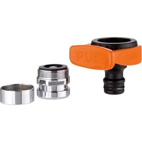 Resim Batarya Tipi Musluk Adaptörü 3/4'' Claber 8587 