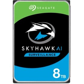 Resim Seagate 8 Tb Seagate 3.5 Skyhawk Aı Sata 7200RPM 256MB 7/24 Guvenlık ST8000VE001 (Resmı Dıst Garantılı) 
