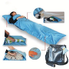 Resim 1 Adet Ultralight Açık Hava Uyku Tulumu, Kamp Yürüyüşü Balıkçılık Için Taşınabilir Katlanabilir Tek Kişilik Uyku Tulumları 