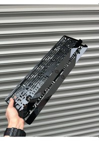 Resim Vipplaka Renault 2 Uyumlu Ortası Mat Plakalık 