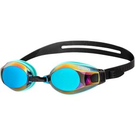 Resim Arena Arena Zoom X-fit Mirror Unisex Mavi Yüzücü Gözlüğü 9713 Turkuaz 