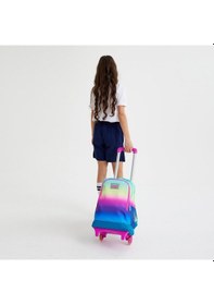 Resim Coral High Kids Renk Geçişli Çekçekli 3 Lü Okul Çanta Seti Set0123910 