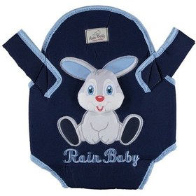 Resim Şmtstyle Tavşan Kabartmalı Kanguru Mavi Erkek Bebek Taşıma 