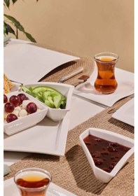 Resim Karaca Janna Porselen 24 Parça 6 Kişilik Kahvaltı/Servis Takımı 