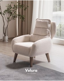 Resim Velura Home & Living Alya Berjer & Tekli Koltuk 