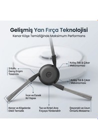 Resim Dreame L40 Ultra Gen2 İle Uyumlu 2 Ana Fırça 4 Yan Fırça 4 Filtre 4 Toz Torbası 1 Temizlik Bezi 16.0 