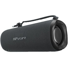 Resim HiFuture Alpha Bluetooth 5.3 IPX7 Su Geçirmez 15W Taşınabilir Kablosuz Hoparlör - Siyah 