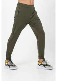 Resim Maraton Sportswear Comfort Erkek Lastik Paça Basic Açık Haki Eşofman Altı 21011 Açık Haki 