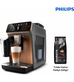 Resim Philips Tam Otomatik Espresso ve Kahve Makinesi, Dokunmatik Ekran, Sütlü Içecek Seçenekleri, Güçlü Basınç ve Ev Ofis Için Pratik Kullanım Yüksek Performans, Kompakt Tasarım, Kolay Temizlik ve Keyifli Günlük 