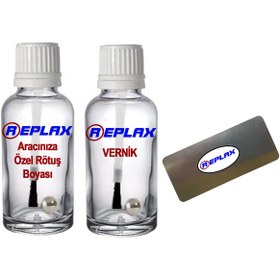 Resim REPLAX Fiat Palio 249 Beyaz Rötuş Boyası+vernik+rötüş Çeliği 