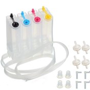 Resim photo print 4 Renk Canon Pixma Mx395 Yazıcı Için Pg-540 / Cl-541 Uyumlu Şeffaf Bitmeyen 