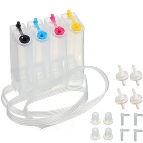 Resim photo print 4 Renk Canon Pixma Mx395 Yazıcı Için Pg-540 / Cl-541 Uyumlu Şeffaf Bitmeyen 