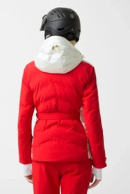 Resim Sport Kira Su Geçirmez ve Kapitone Kadın Kayak Montu - Mavi / XL 