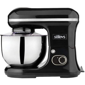 Resim Stilevs Maxi Chef 2000 Stand Mikser 5 Litre 1500 Watt - Siyah 