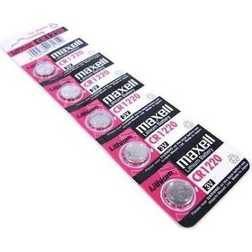 Resim Maxell CR1220 Lityum Düğme Pil 5 x 2'li 