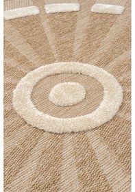 Resim Marakeş Daire Beyaz Halı Salon Oturma Odası Çocuk Odası Yatak Odası Halısı 677d Beyaz 