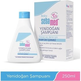 Resim Sebamed Yenidoğan Bebek Şampuanı 250 ML 
