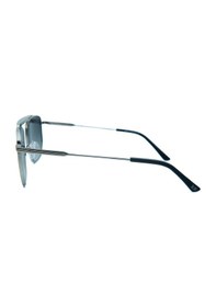 Resim Eloi 5058 C1 53 Erkek Geometrik Gri Metal Güneş Gözlüğü 