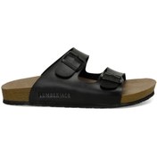 Resim Lumberjack Mendy 4fx Siyah Comfort Casual Anatomik Terlik 