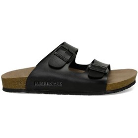 Resim Lumberjack Mendy 4fx Siyah Comfort Casual Anatomik Terlik 