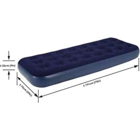 Resim Tek Kişilik Yumuşak Şişme Yatak (5263) 