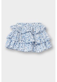 Resim Defacto Kız Bebek Çiçekli Brode Etek F8318a525smer105 Ekru 