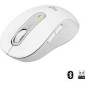 Resim logitech Signature M650 Küçük ve Orta Boy Sağ El Için Sessiz Kablosuz Mouse, Beyaz 910-006255 