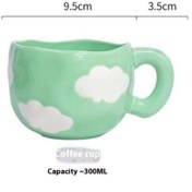 Resim Shineyee Seramik Kız Kalp Fincan - El Yapımı Tasarım Kahve Ve Çay Fincanı - 300-600ml Kapasite - Ev Ve Ofis İçin 